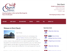 Tablet Screenshot of christchurchworship.net
